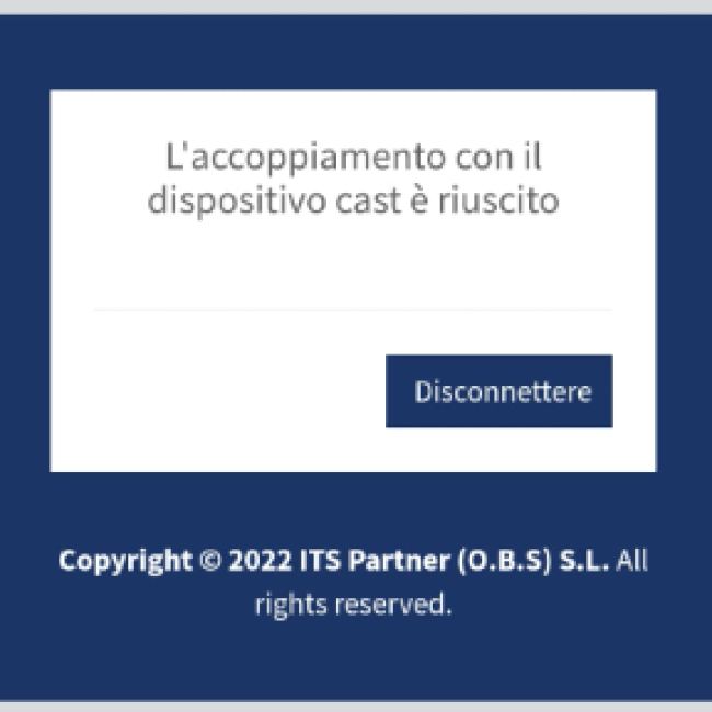 Chromecast Accoppiamento
